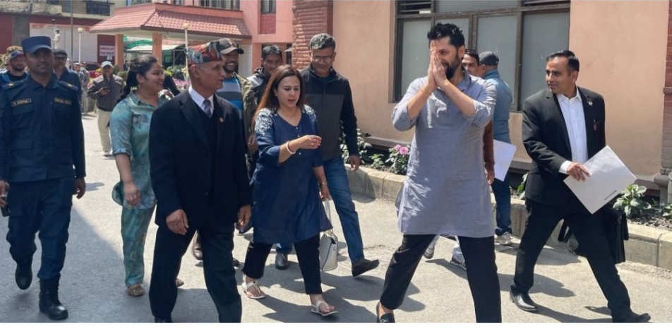 पुर्व गृहमन्त्री रवि जेलबाट बाहिरिए